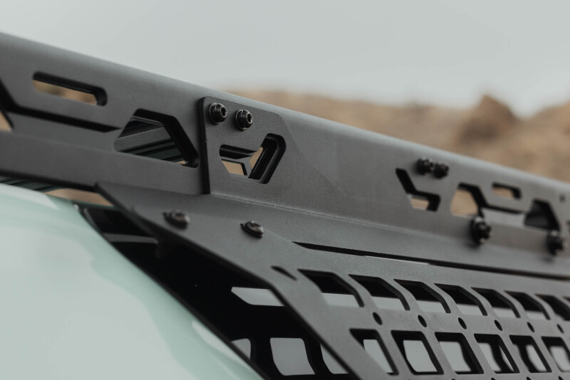 Toyota 4Runner Exterior Window Molle - Driver Side - DV8 Offroad - For DV8 Roof Rack - Black Powder Coated - `25-`26